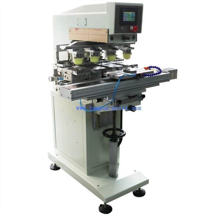 4 Colors Semi Automatic Pad Printing Machine